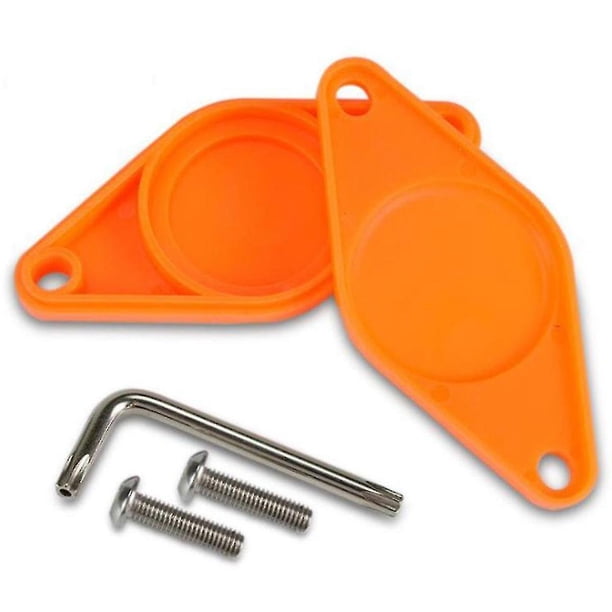 Para piezas de funda protectora Airtag Bike Gps Locator Tracker, naranja