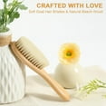 thumbnail image 6 of OPALESQUE Soft Hair Brush Toddler Hair Brush Soft Bristle Hair Brush with Wooden Handle Soft Bristle for Newborn Hair Brush for Wet Dry Hair Styling Hair Accessories, 6 of 7