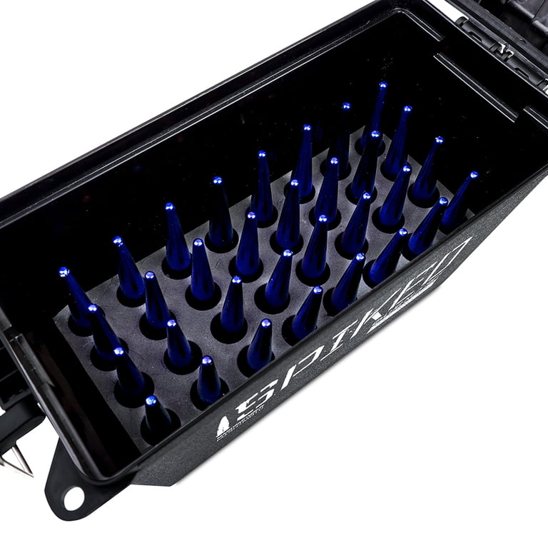無双 MUSO メタルジグ 120mm 140g 6個セット Mishimoto Spiked Lug Nuts, M14x1.5, 24-PC Set, Blue - Walmart.com