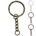 thumbnail image 2 of 50PCS Split Ring Metal DIY Multi-purpose Jump Ring Loop Ring with Link Chain, 2 of 5