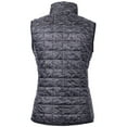 thumbnail image 3 of Women's Cutter & Buck Black Nebraska Huskers Camo Rainier PrimaLoft Eco Insulated Full-Zip Puffer Vest, 3 of 3