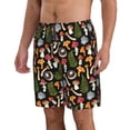thumbnail image 2 of Balery Mushrooms Traje de Baño Estilo Hawaiano para Hombre, Shorts de Secado Rápido con Bolsillos-Medium, 2 of 6