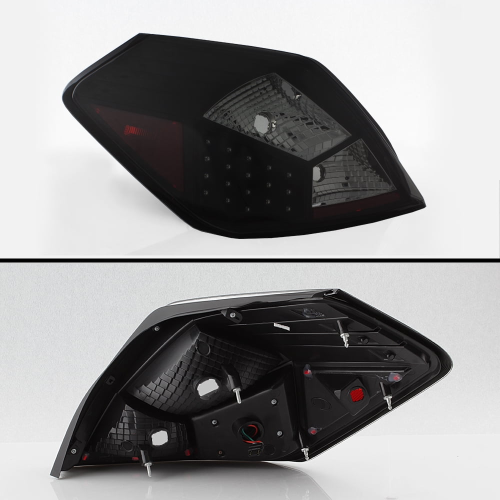 AKKON - For 07-12 Nissan Altima L32A 4DR Sedan Black Smoked LED Tail Brake Light Lamp Assembly