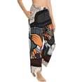 thumbnail image 2 of Daiia Pug Dog Women's Sleep Pant with Pockets and Drawstring,Pajama Pants-Large, 2 of 9