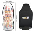 thumbnail image 3 of Patriotic kittens celebrate America proudCar Seat Covers,Universal Auto Front Seats Protector Fits for Car,SUV Sedan,Truck, 3 of 5