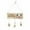 I, variant on VALSEEL Christmas Wooden Crafts Snowman Decorations Hanging Ornament for Shopping Mall Home Front Door Holiday Decor,Home Decor Collection