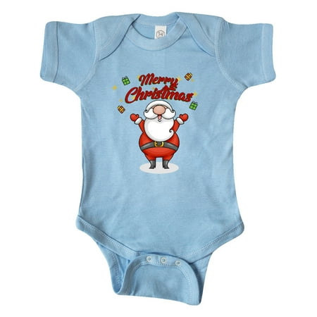 

Inktastic Merry Christmas Santa Gift Baby Boy or Baby Girl Bodysuit