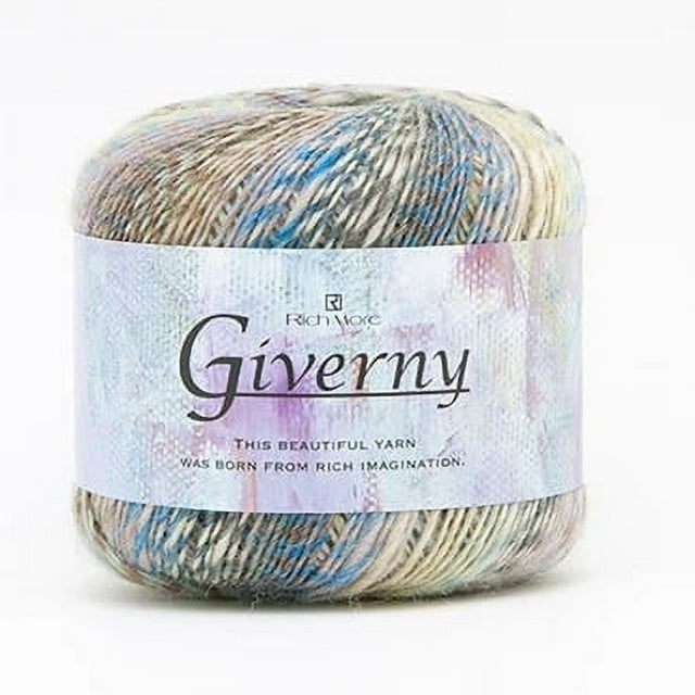 Japan RICH MORE GIVERNY beautiful yarn line thread 51% wool 30g/roll 114meters