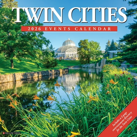 Twin Cities 2026 Wall Calendar, (Paperback)