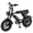 V8mini Black, variant on OUXI V8 Electric Bike for Adults, 20" Fat Tire Electric Mountain Bike Peak 750W, 48V 15Ah Battery, UL2849