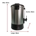 thumbnail image 5 of Cafetera SHORBULL 15L 100 Tazas Shorbull PRE-CAF, 5 of 5