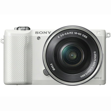 Sony ILCE-5000L/W a5000 20.1 MP Compact Interchangeable Lens Digital Camera
