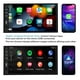 thumbnail image 2 of Naifay Estéreo de coche de doble DIN compatible con Apple Carplay y Android Auto, pantalla táctil HD de 7 pulgadas, receptores de audio para coche, Bluetooth, cámara de respaldo, Mirror Link, USB/AUX/, 2 of 5