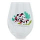 thumbnail image 1 of Copa de vino Silver Buffalo Disney Mickey Minnie Christmas, 1 of 8