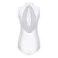 thumbnail image 4 of Zaldita Women Sparkly Rhinestones Dance Ballet Leotard for Adult Gymnastic Figure Skating Dancewear White XXL, 4 of 7