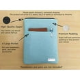 thumbnail image 5 of Twirling Blossom Book Sleeve - Book Cover for Hardcover and Paperback - Book Lover Gift - Notebooks and Pens Not Included, 5 of 5