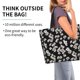 thumbnail image 2 of Disketp Daisies Flowers Bolsa Tote Estampada para Mujer, Bolso de Hombro y de Mano para Compras y Viajes, 2 of 8