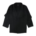 thumbnail image 1 of Chaqueta con mangas volantes Alfani Mujer Negro 1X, 1 of 1