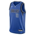 thumbnail image 2 of Youth Nike Kyrie Irving Blue Dallas Mavericks Swingman Jersey - Icon Edition, 2 of 3