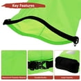 thumbnail image 7 of Dry Sacks [1PCS] - Ultralight Waterproof Bags Lightweight Storage Sacks 12L Use for Backpacking & Traveling - [Fruit Green-18 x 13 IN/ 46 x 34 CM] Outdoor Bags Keep Gear Dry, 7 of 7