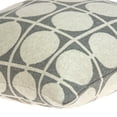 thumbnail image 4 of Parkland Collection Aani 20x20" Geometric Cotton Throw Pillow in Beige/Gray, 4 of 10