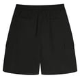 thumbnail image 3 of Boys Jean Shorts Boys Shorts Casual Pull On Elastic Waist Summer Beach Shorts For Teen, 3 of 5