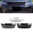 thumbnail image 3 of Grille avant Auto pour Land-Rover pour Range-Rover Sport 2018-2021 Argent Noir Accessoires de Voiture ABS, 3 of 7