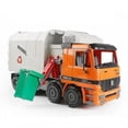 thumbnail image 1 of Large Size Children Simulation Garbage Orange Truck Sanitation Car Vehicle Toy Kid Toys, 1 of 2