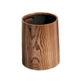 thumbnail image 4 of Papelera de madera, contenedor de basura, papelera moderna para baño, oficina, 8L, 4 of 9