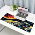 thumbnail image 6 of Mouse Pad Desk Mat Scene Large Gaming Mouse Pad Desk Pad Mousepad XXL Extended Keyboard Mat Futuristic ship Cosmic Adventure Mouse Mat, 6 of 6