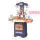 thumbnail image 1 of Nuevos juguetes de cocina para niños brillantes para niños, 65 uds./43 uds./29 uds., juego de simulación de cocina, juguetes de cocina para niños, juego de juguetes de cocina Gao Jinjia LED, 1 of 2