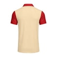 thumbnail image 6 of Inglocry Men's Polo Shirts Short Sleeve Golf Quick Dry Collared Moisture Wicking Athletic Performance Polo Shirt 2026 Khaki M, 6 of 8