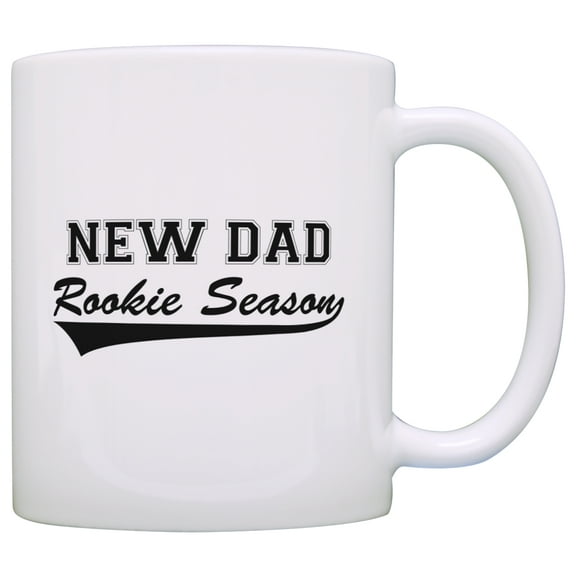 ThisWear Dad to Be Gift New Dad Rookie Season 11 ounce Coffee Mug