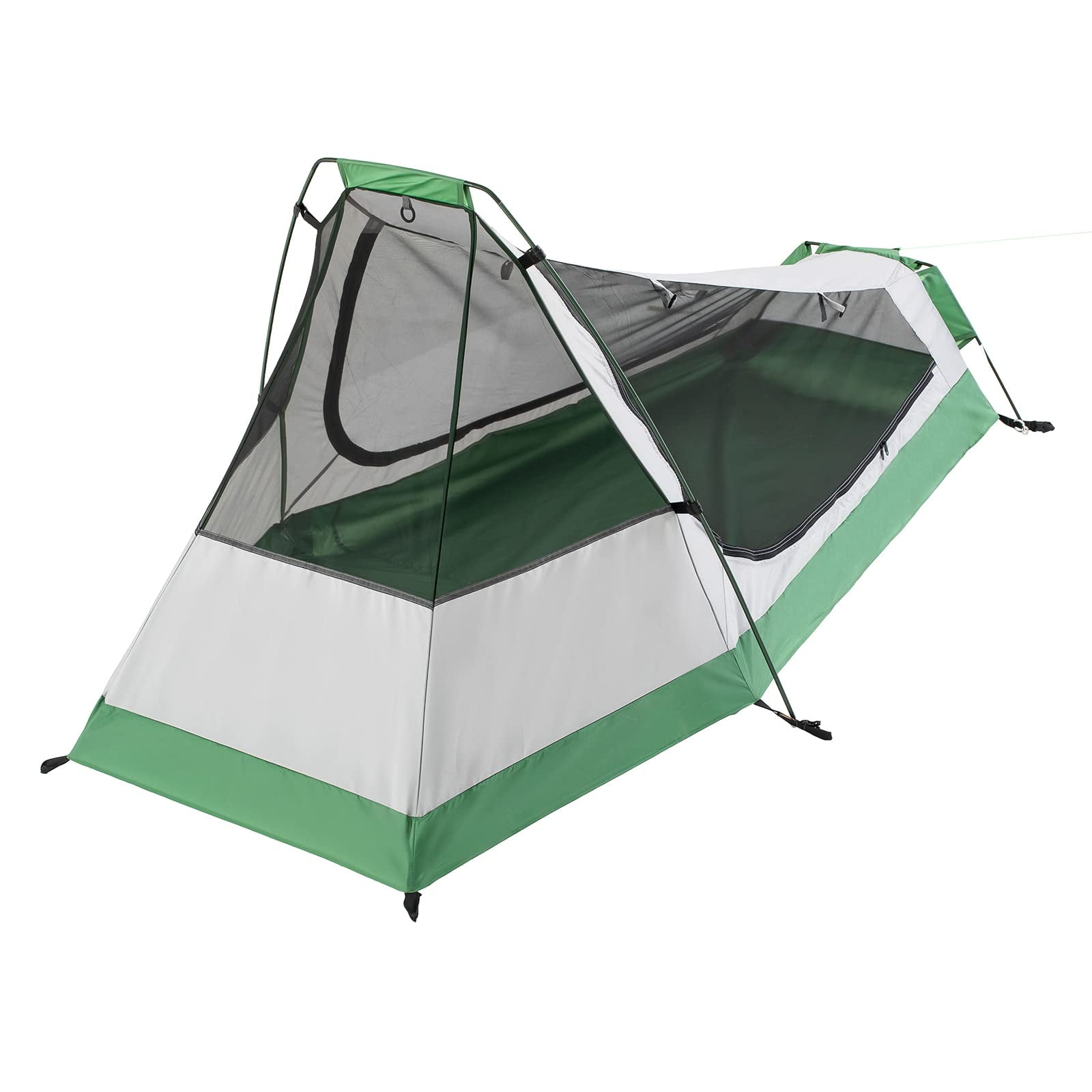 GEERTOP Ultralight Bivy Tent for 1 Person 3 Season Waterproof Single Person Backpacking Tent for Camping Hiking Backpack Travel Outdoor Survival Gear
