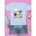 thumbnail image 3 of Animals Doing Activities T-Shirt Juniors -Image by Shutterstock,  x-Small, 3 of 4