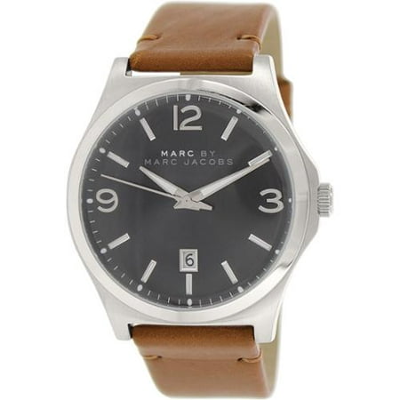 Marc by Marc Jacobs MBM5039 Men's Danny Classic Black Dial Brown Leather Strap Watch