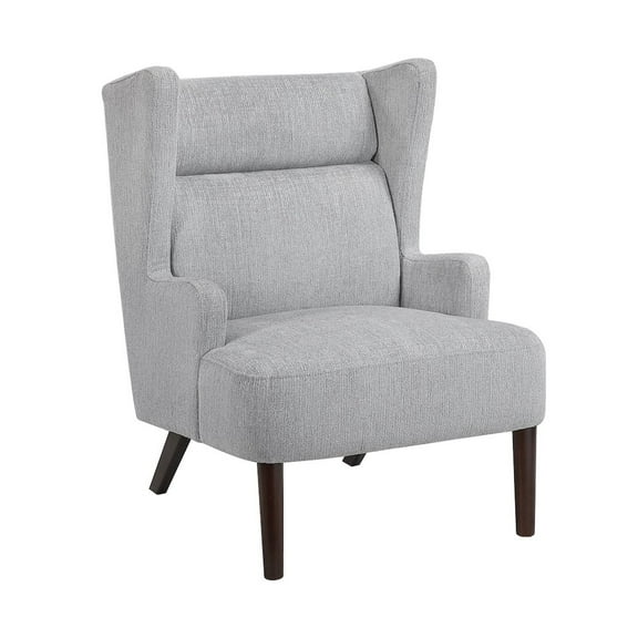 Lexicon Alden Chenille Accent Chair in Gray