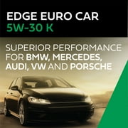 زيت كاسترول EDGE Euro 5W-30 K المتقدم الكامل للسيارات الاصطناعية ، 5 كوارت