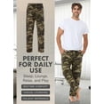 thumbnail image 6 of North 15 Men's Camouflage Micro Fleece Lounge Pants - X-Large, Camoprint2, 6 of 9