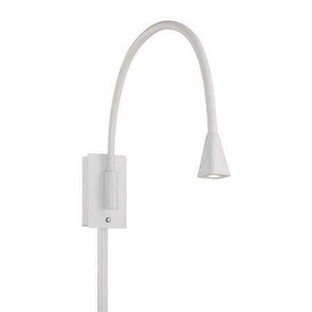 

Wac Lighting Bl-1630 Stretch 1 Light 5 Tall Integrated Led Wall Sconce - White