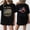 Black01, variant on Dwralegc USA Shirt Women Short Sleeve Crewneck Outfit Patriotic Apparel American Flag Print Plus Size Tee USA Casual Fabric T-Shirt Dark Green 4XL