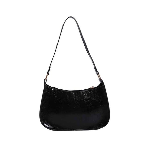 FENOHREFE Stylish Underarm Purse for Women Luxurious PU Leather Shoulder Bag Satchel Purses Handbag with Spacious Storage