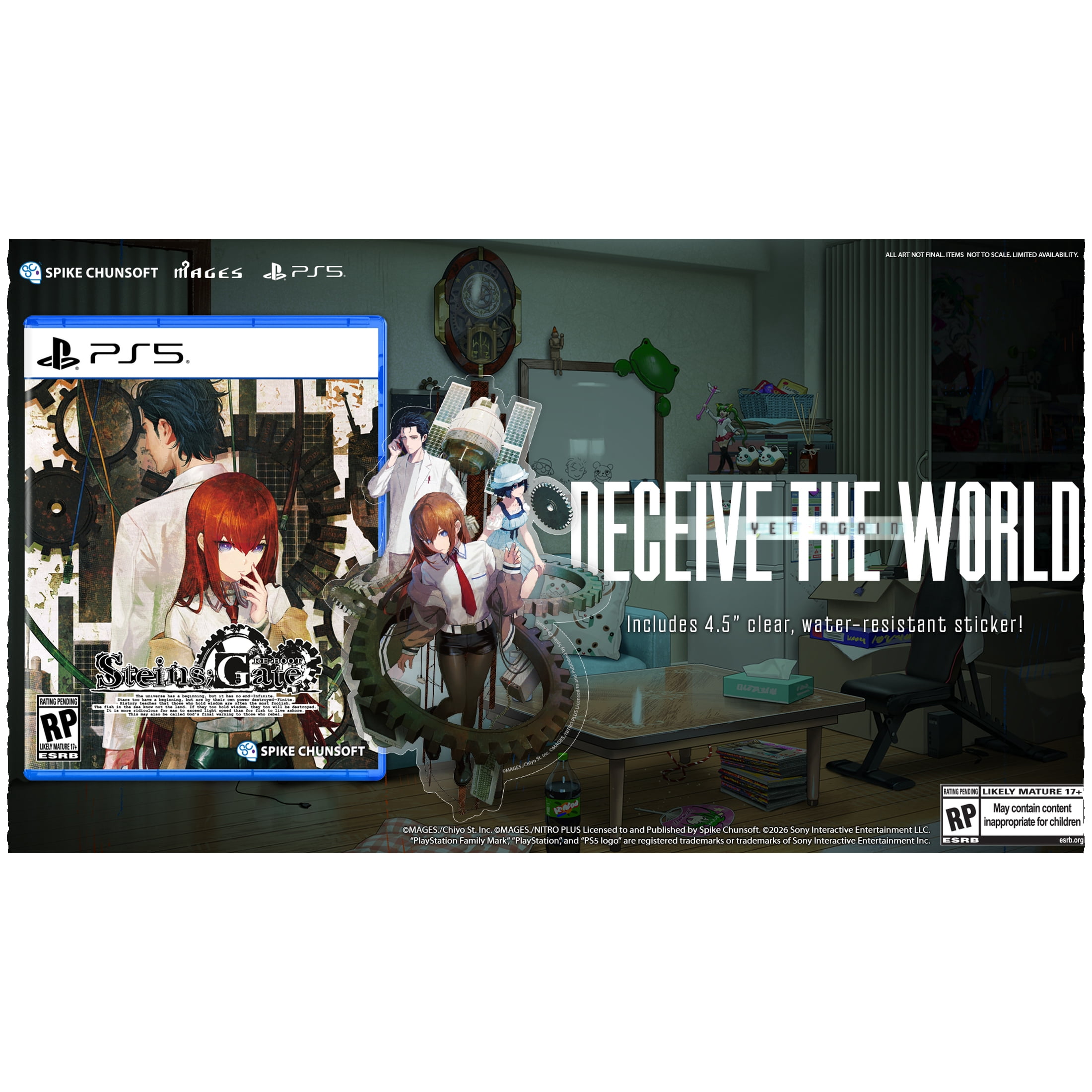STEINS;GATE RE:BOOT Standard Edition - PlayStation 5 Game