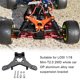 thumbnail image 4 of Montaje de choque RC Crawler Back Shocks Tower Mounts Aleación de aluminio Actualización simple Accesorio Accesorio Reemplazo para MINI-T2.0 2WD Noticed FN001676-00, 4 of 5