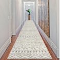 thumbnail image 1 of AIR-Moroccan Washable Long Hallway Runner Rug 2.6x18 Non-Slip Vintage Beige Boho Kitchen Rugs Ultra Soft Distressed Geometric Floor Carpet Runners for Bedroom Laundry Entryway Stairway, 1 of 4