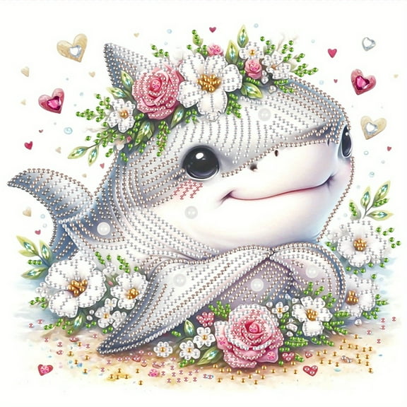Gentle Shark Diamond Art Painting Kit