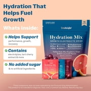 TruHeight Hydration Packets (Variety Pack) Kids, Teens & Adults Fast Hydration, Energy & Recovery - Dehydration Relief Electrolytes Powder Packets for Athletes - Sugar Free, Zero Calorie, Non-GMO