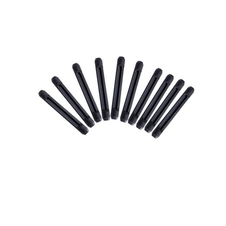 

5 Pairs Comfortable Silicone Anti Ear Hooks for Eyeglass Sunglasses (Black)