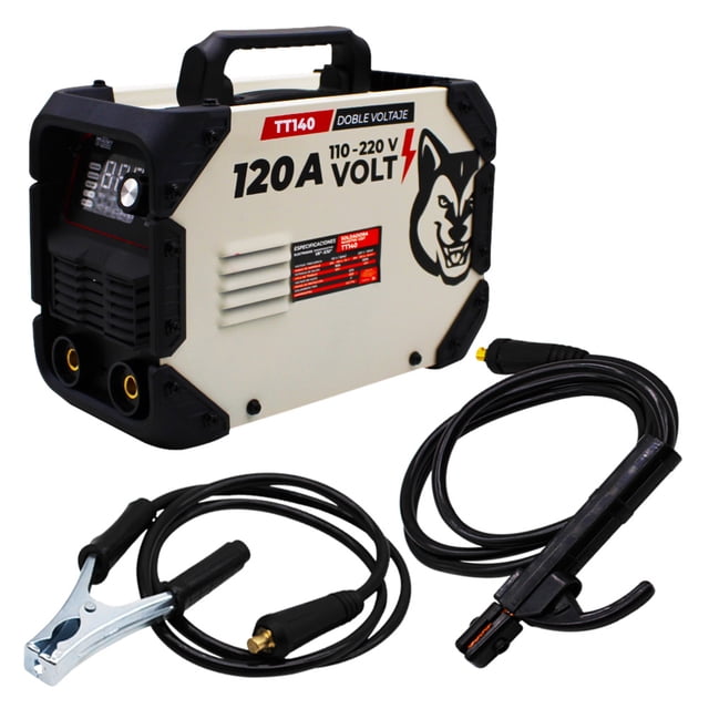 Soldadora Inversora Husky Titanium 120 Amp 110/220 Mma Pantalla Digital Tt140
