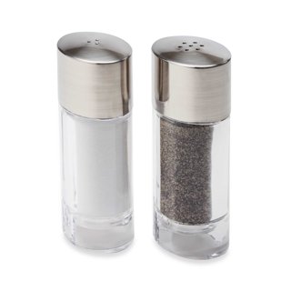 Olde Thompson 3521-03 7H Salt Shaker & Pepper Mill Set - Acrylic, Copper